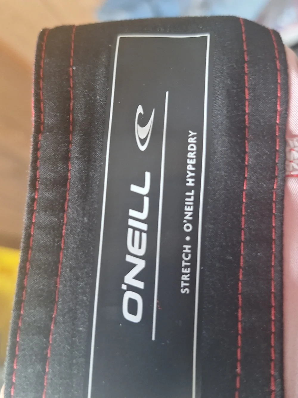 O'Neill Red, Blue & White Striped Board Shorts Size 36